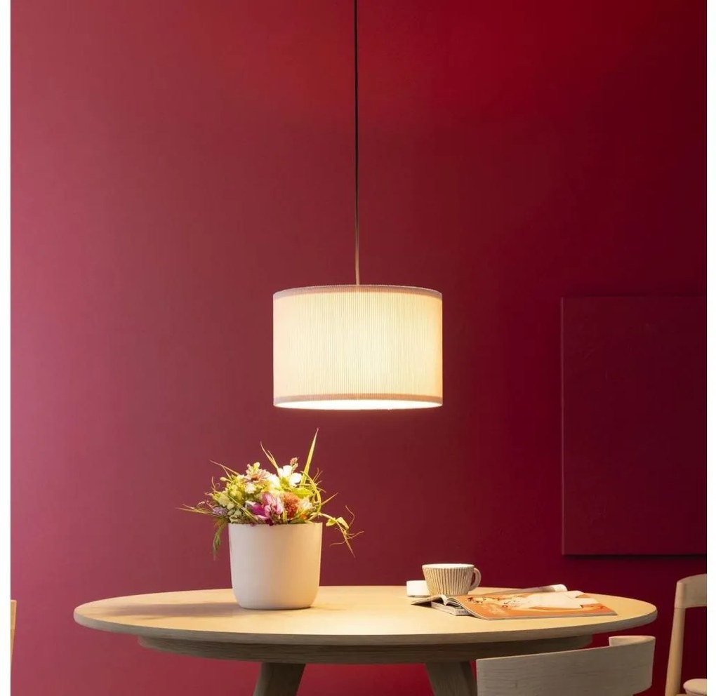 Brilliant - Csillár zsinóron TONY 1xE27/20W/230V átm. 35 cm krémes