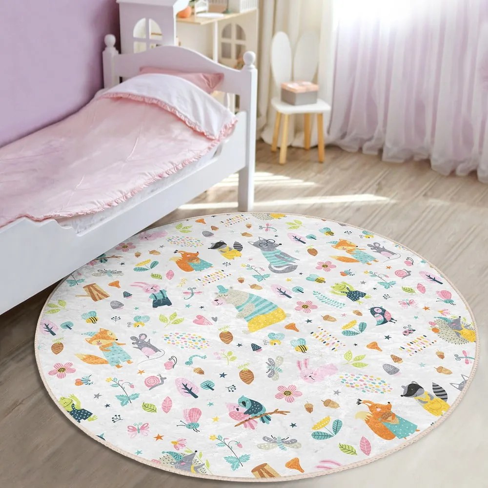Gyerek szőnyeg ø 100 cm Comfort – Mila Home