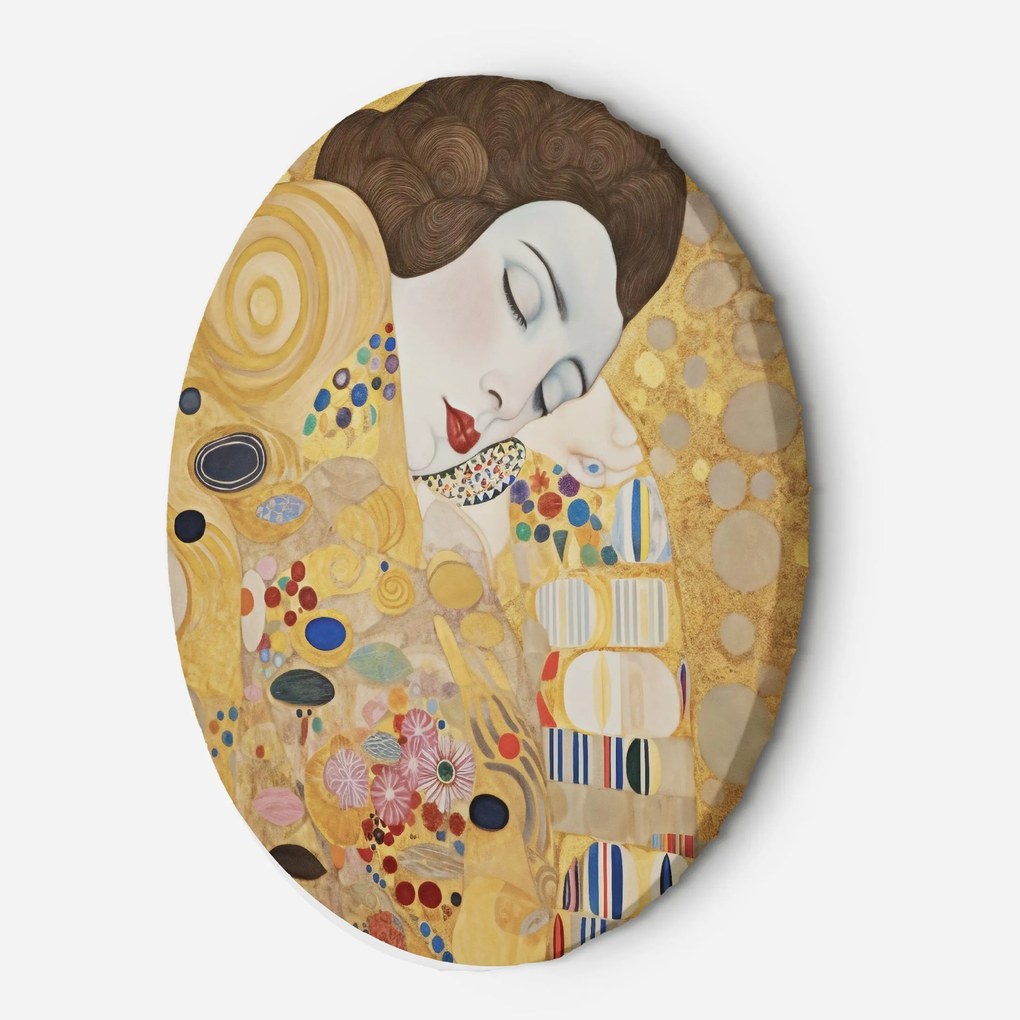 Gario Kerek vászonkép Absztrakt portré egy nõrõl - Gustav Klimt, reprodukció Méret: 40 x 40 cm