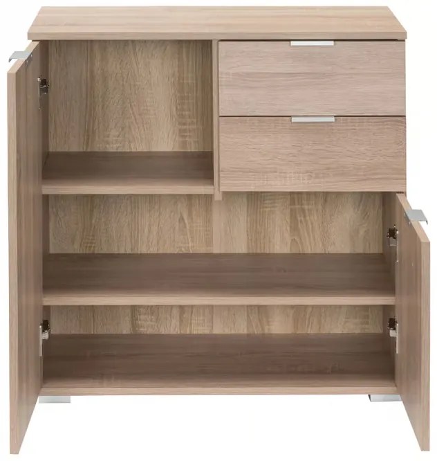 Deuba Alba komód 71×74×35 cm – tölgy