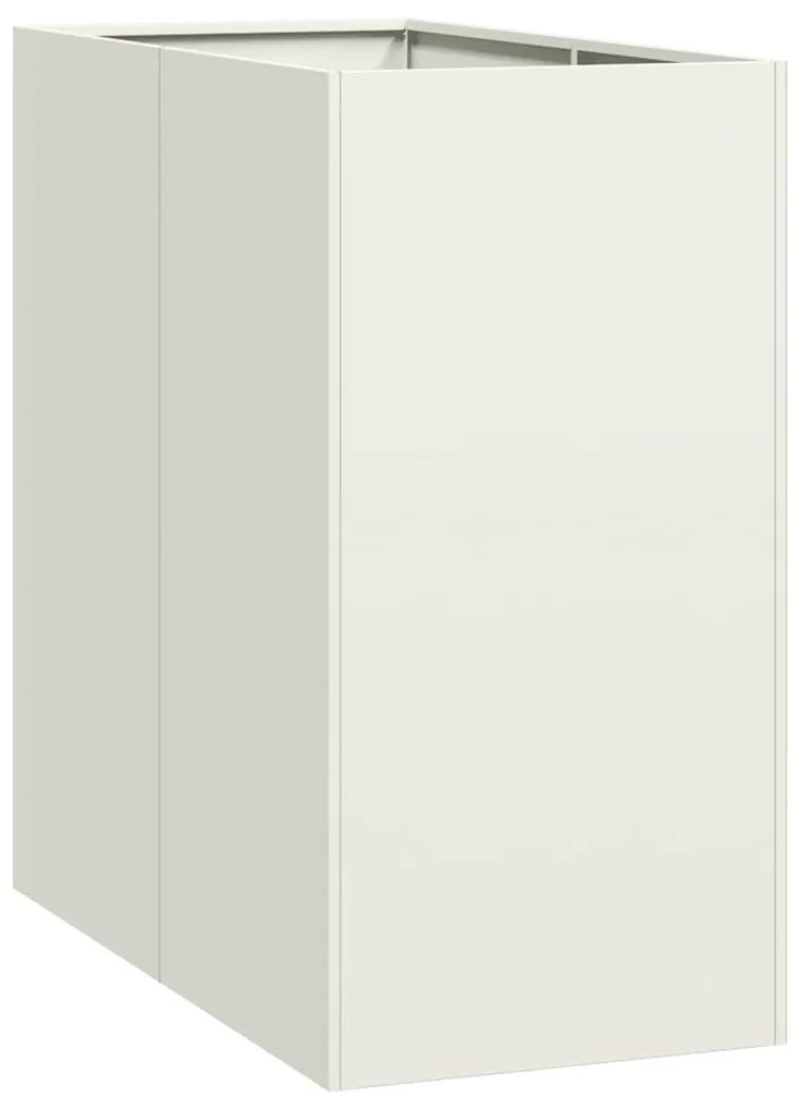 vidaXL fehér acél növénytartó 40x80x80 cm
