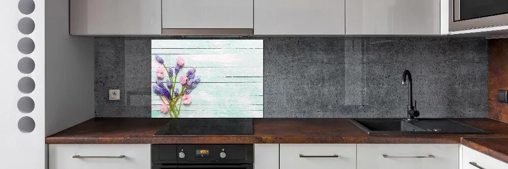 Konyhai falburkoló panel Lavender fa pksh-159336288