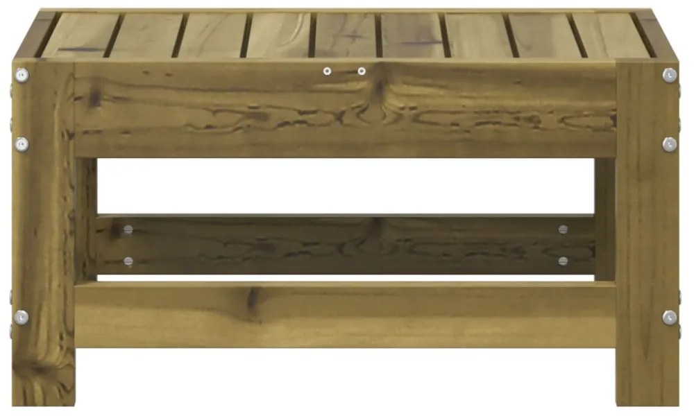 impregnált fenyőfa kerti lábtartó 62 x 30 x 32 cm