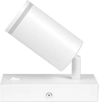 MasterLED Ring fehér oldalfali lámpa GU10-es foglalattal