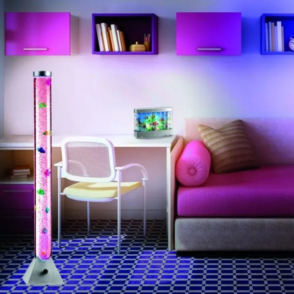 JUST LIGHT. 85106-55 - LED RGB Dekor állólámpa AVA 12xLED/0,06W/230V