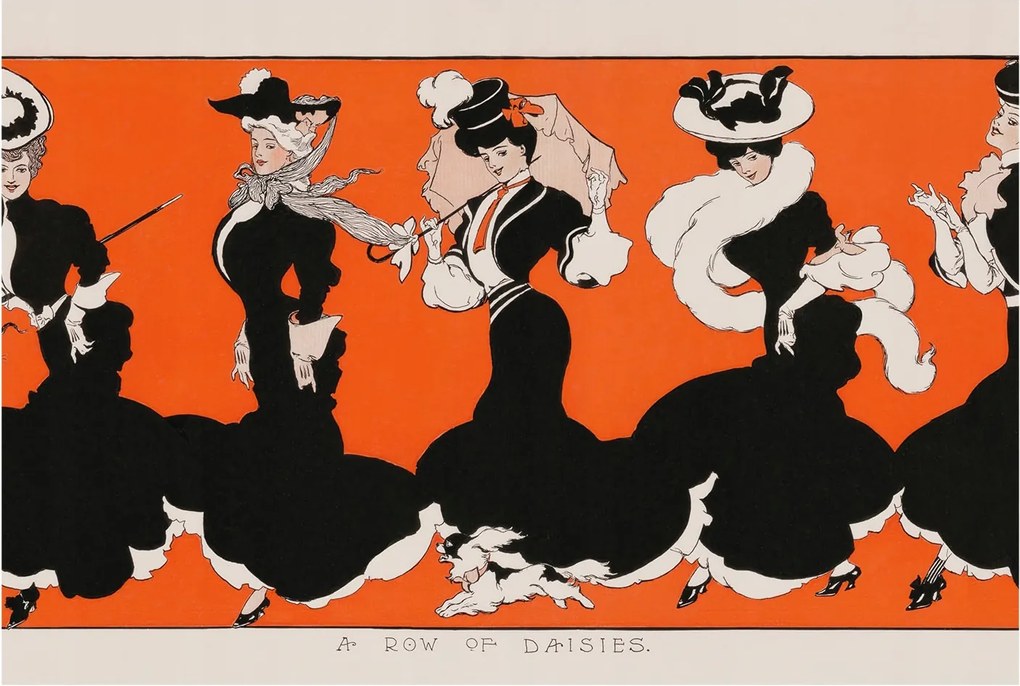 Flizelin Dekoratív fotótapéta az irodába Női ruhák 104x70 Ragasztó