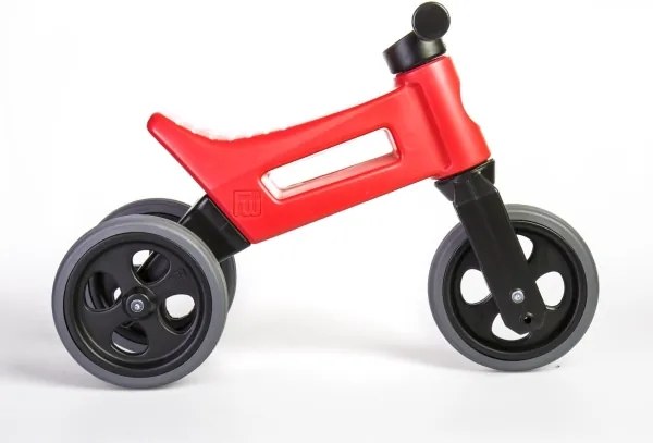Funny Wheels - RIDER SPORT 2 az 1-ben futóbicikli és roller, piros/fekete