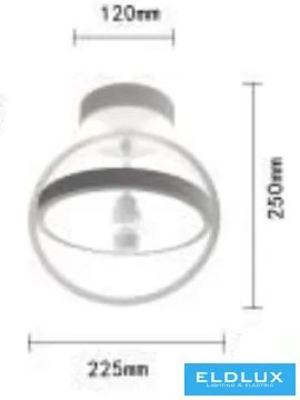 ELDLUX PN-02BC Modern Mennyezeti Lámpa IP20