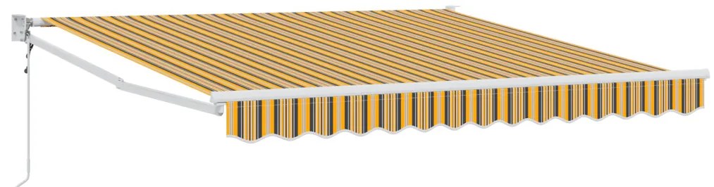 Automata Behúzható Napellenző Multicolour Stripe 350x250 cm