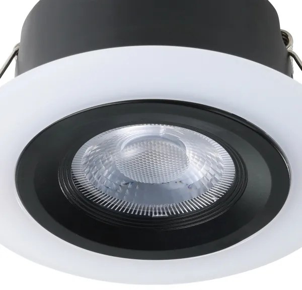 Eglo 900915 - KÉSZLET 3x LED Beépíthető lámpa CALONGE 3xLED/4,8W/230V fekete