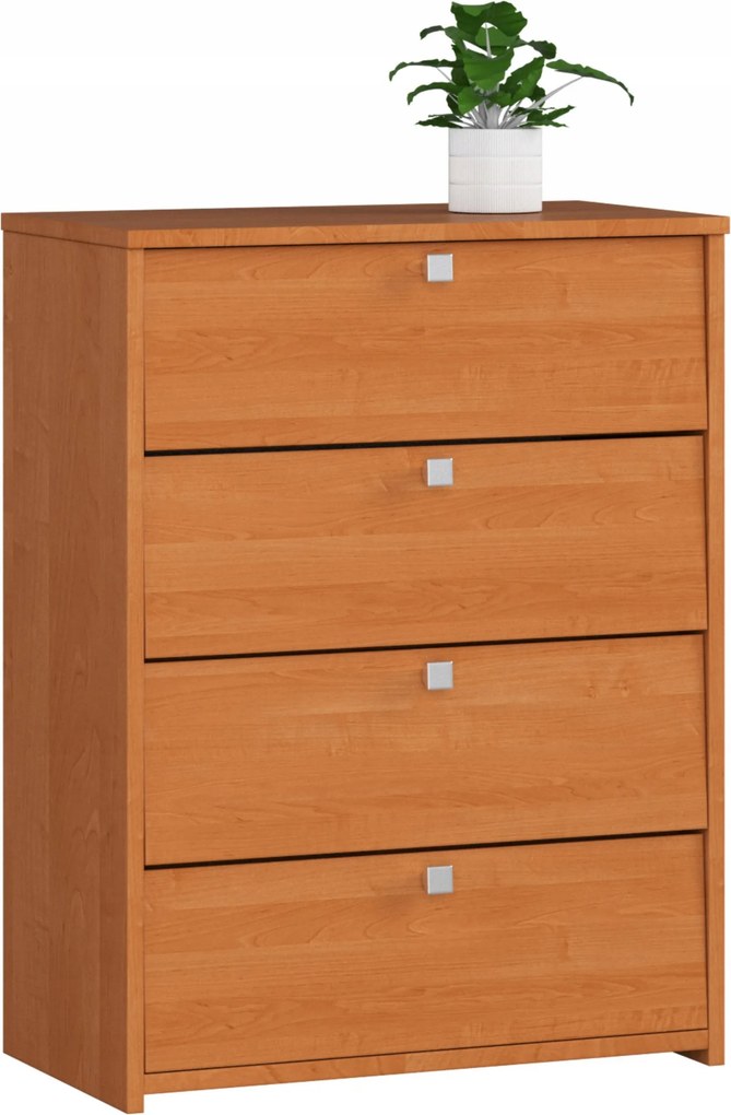 Cipősszekrény Rubin 4 60cm éger könyvespolc Akd