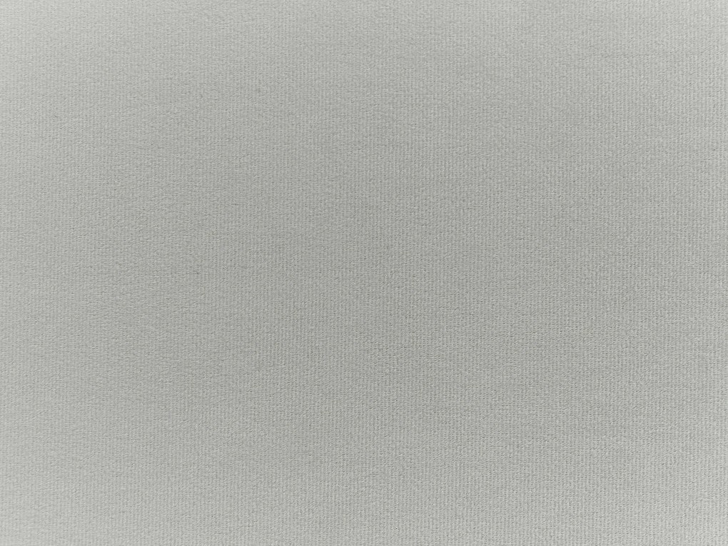Világosszürke bársony ágyneműtartós franciaágy 140 x 200 cm BOUSSE Beliani