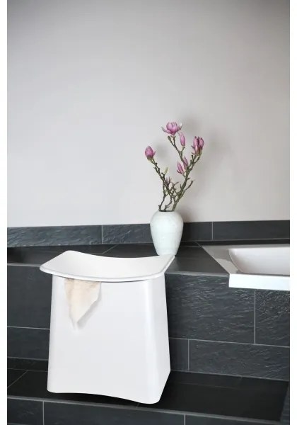 WENKO 22949100 - WING ülőke 45 x 48 cm fehér/fekete