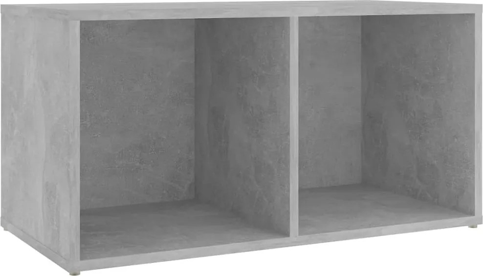 vidaXL betonszürke szerelt fa TV-szekrény 72 x 35 x 36,5 cm
