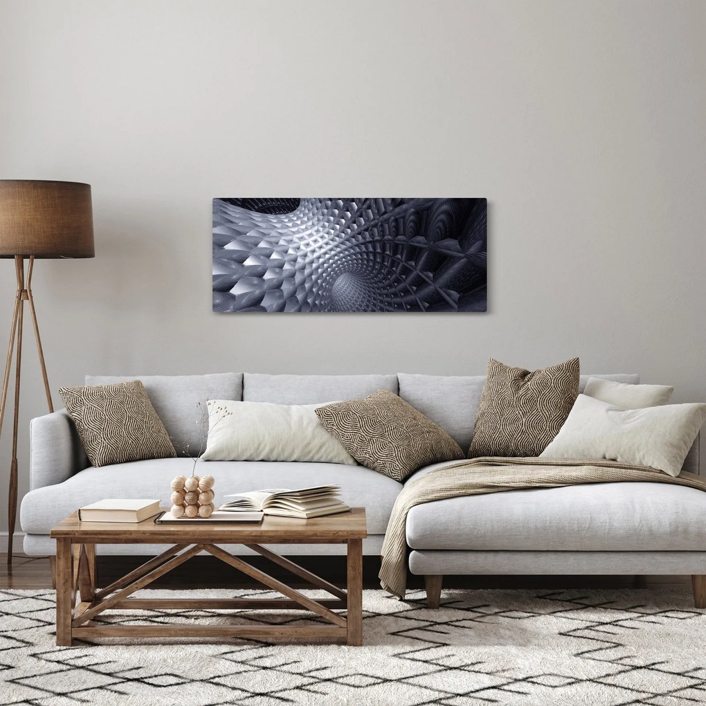 Kép - Absztrakció 3D (120x50 cm)