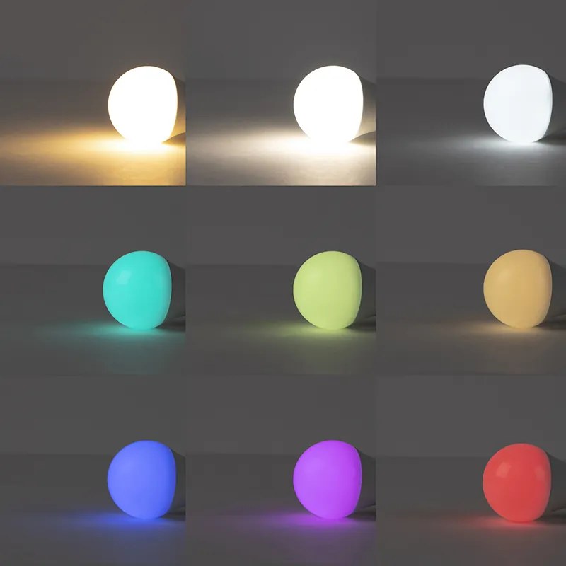 Okos ív lámpa acél árnyékolóval szürke, WiFi-vel A60 - Arc Basic