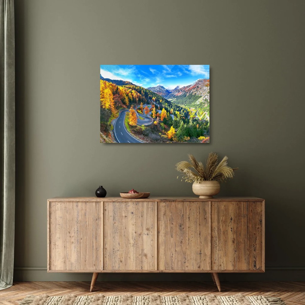 Üveg kép - Maláj átjáró (70x50 cm)