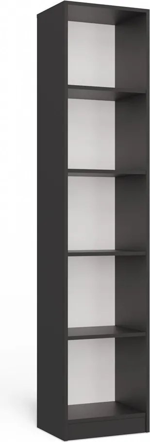 R40 polcos szekrény, 40x182x30 cm, antracit