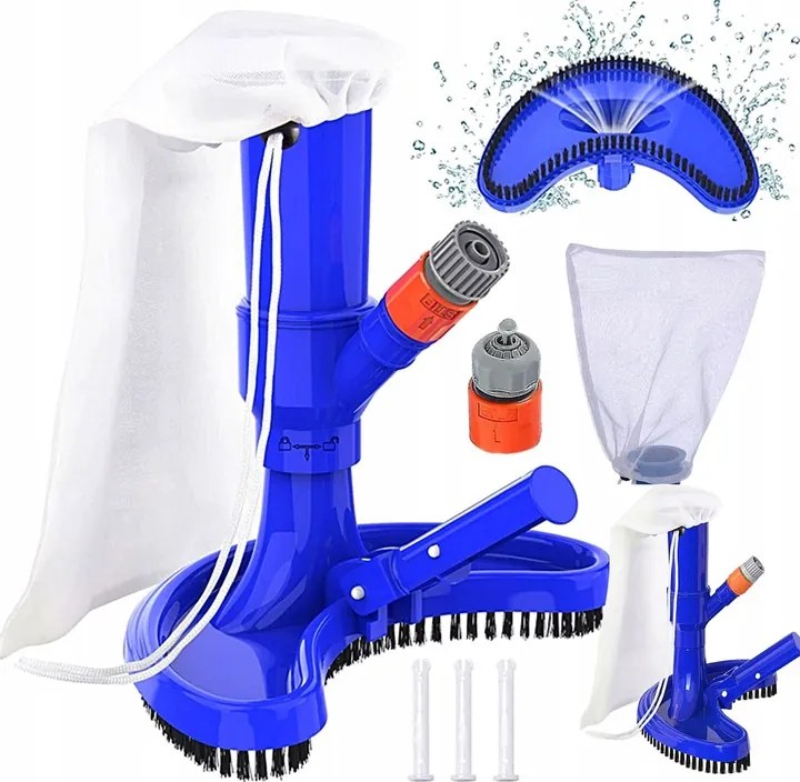 Medence- És Víztisztító Kefe Medence Porszívó Háló