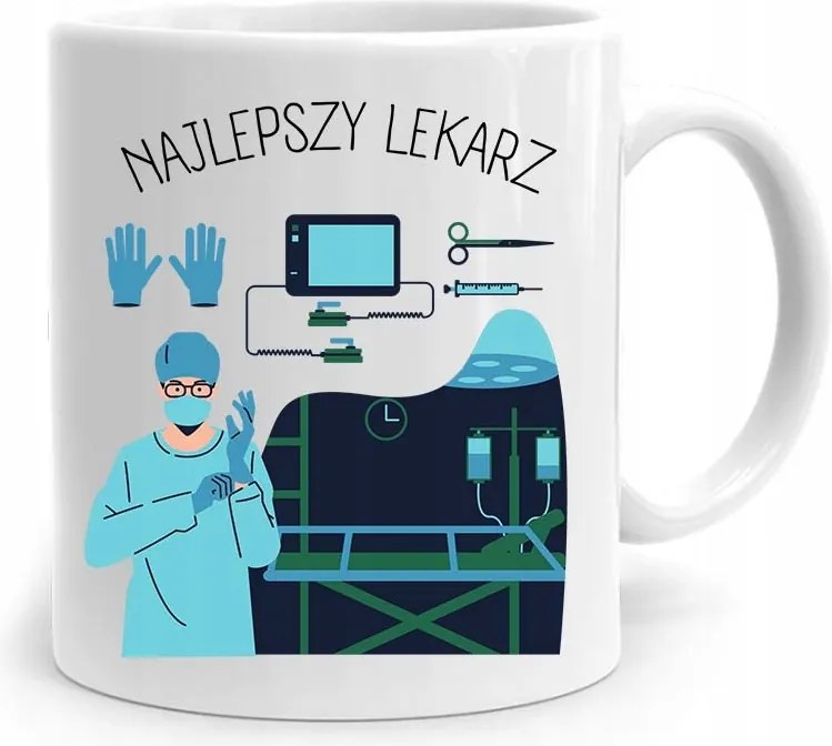 Bögre Ajándék Orvos Doktornak A Legjobb Orvos fényképes nyomtatással