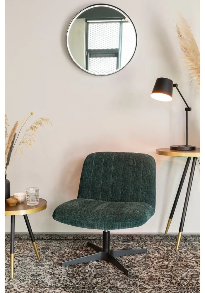 Sötétzöld fotel Belmond – White Label