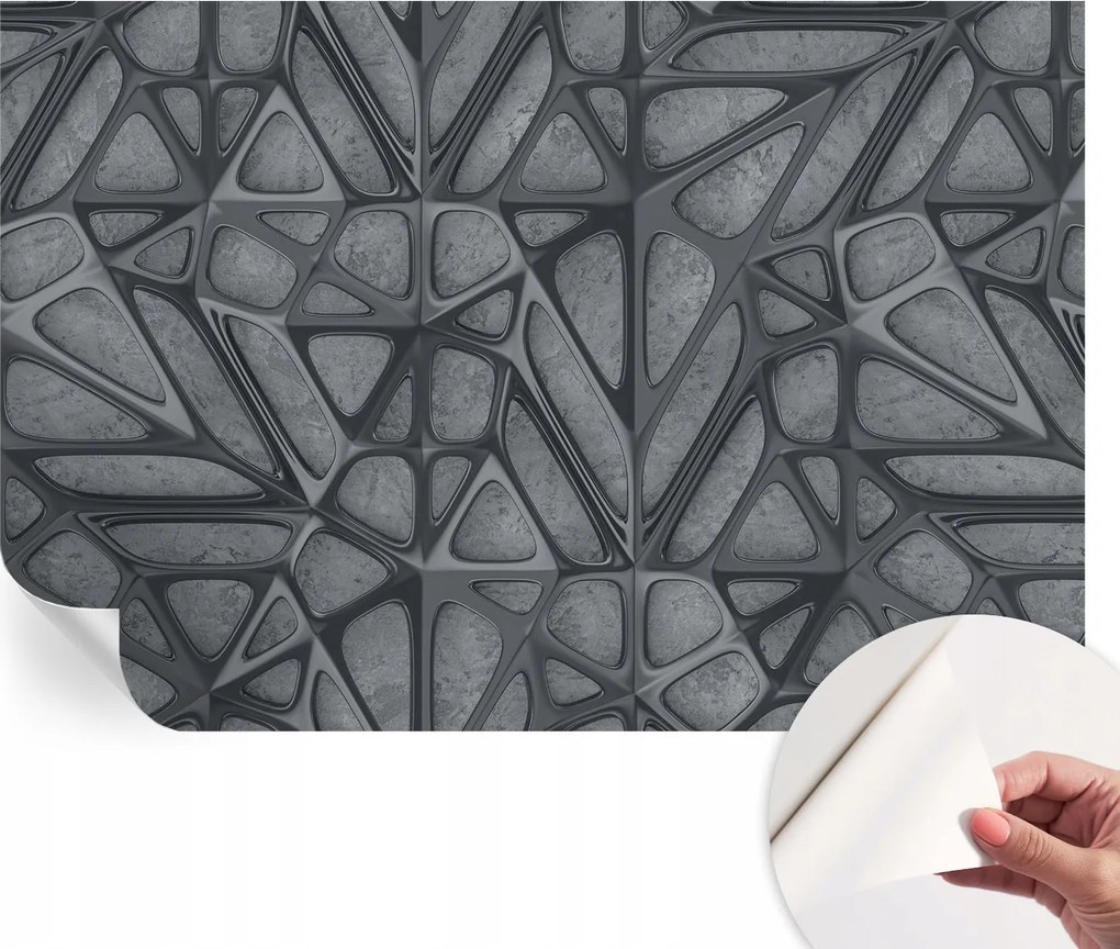 Öntapadós Dekoratív Fotótapéta Hálószobába Geometrikus minták 104x70