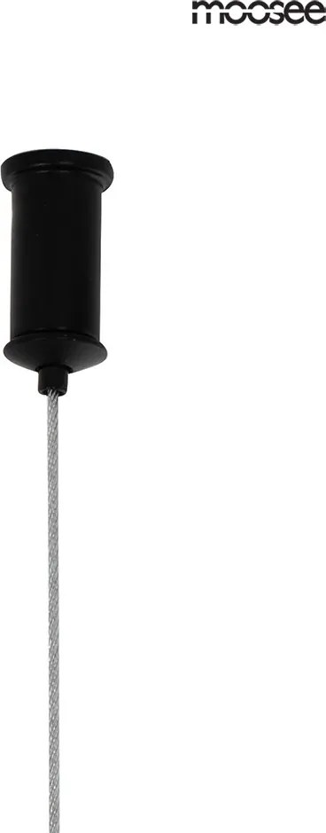 KING HOME MSE010100274 RAGE Modern Led Függesztett Lámpa Fekete LED IP20
