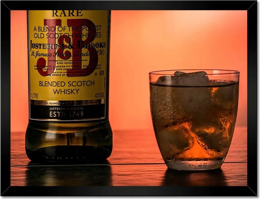 Poszterek keretben 40x30 Whiskey