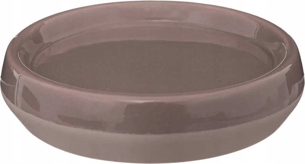 Kerámia Szappantartó 11,5cm kerek bézs