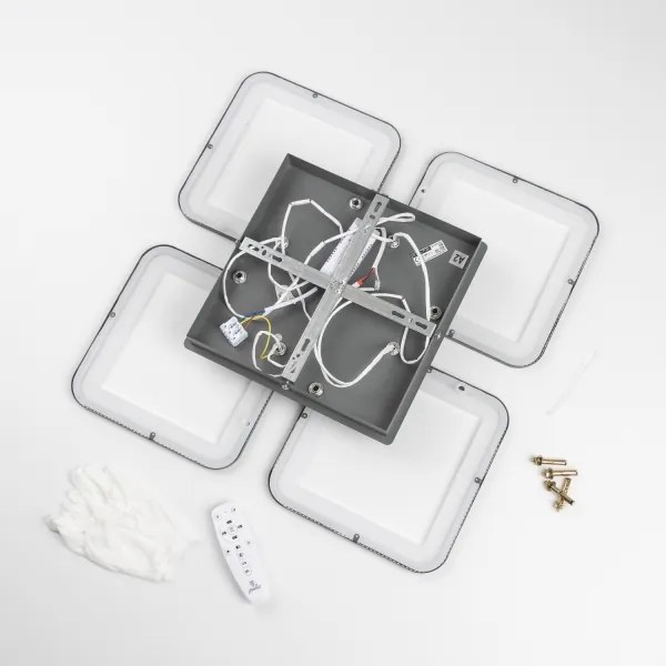 Brilagi - LED Dimmelhető felületre szerelhető csillár SQUARED LED/85W/230V 3000-6500K + távirányító