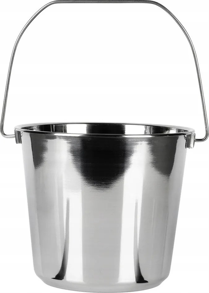 Élelmiszeripari Acél vödör rozsdamentes fém élelmiszeripari élelmiszer 8L