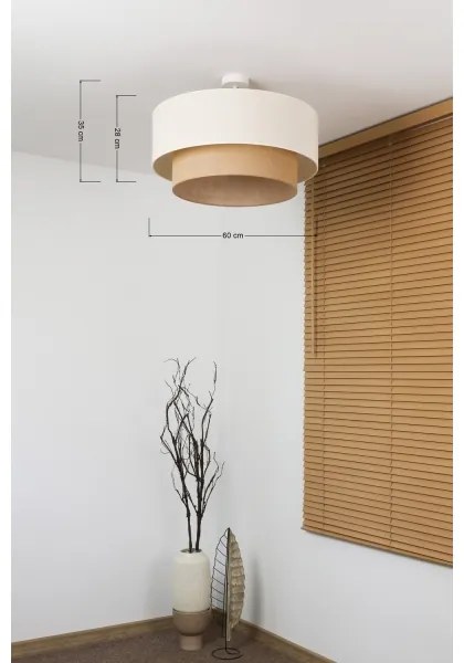 Brilagi - LED felületre szerelt BOHO stílusú csillár 3x E27/15W/230V, átmérő 60 cm