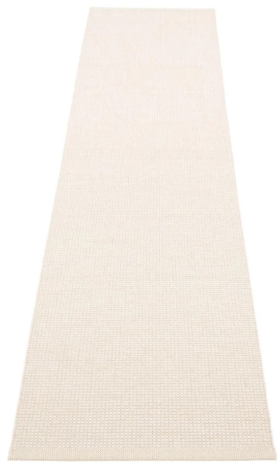 Krémszínű kültéri-beltéri futószőnyeg 70x300 cm Emm Vanilla – Pappelina