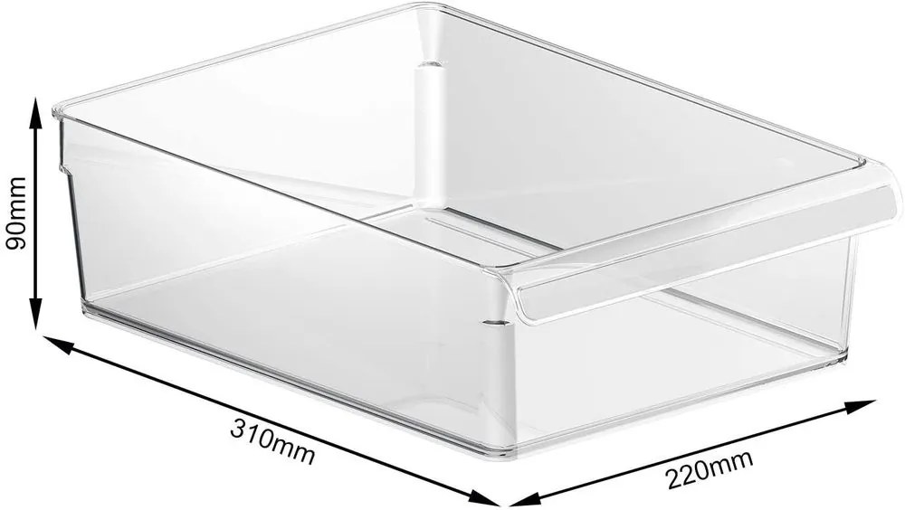 ROTHO LOFT &quot;L&quot; MŰANYAG KONYHAI RENDSZEREZŐ HŰTŐBE - 5 L
