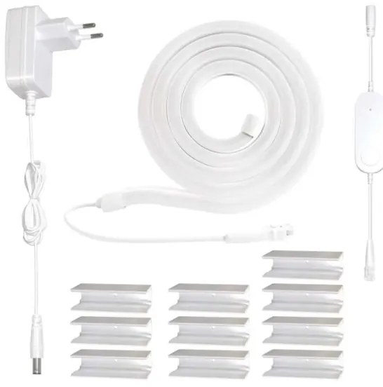 RGBIC LED Dimmelhető szalag GoSmart LED/24W/230V 3 m Wi-Fi Tuya