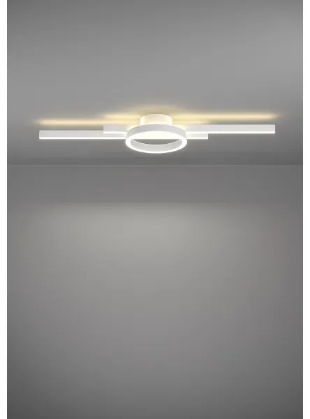 Eglo 900952- RGBW Dimmelhető mennyezeti lámpa AMANDOLO 23,5W/230V fehér + távirányító