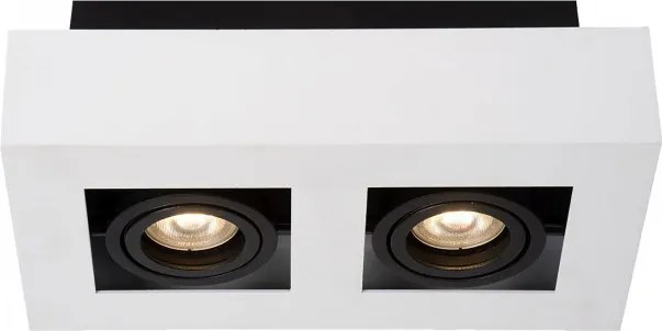 Italux modern spot lámpa casemiro fehér fekete itxit8001s2-wh/bk