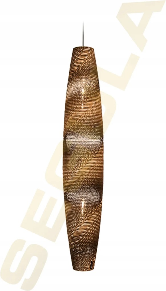 Segula 15042 dizájner függő papírlámpa, Skinny 210, Think Paper