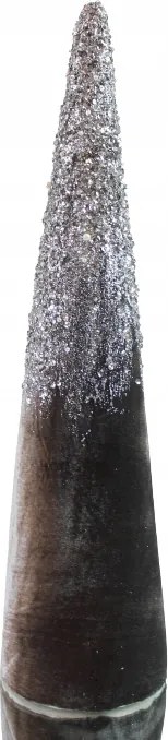 Karácsonyi dekoráció Kúpos velúr karácsonyfa H47 DEcodomi