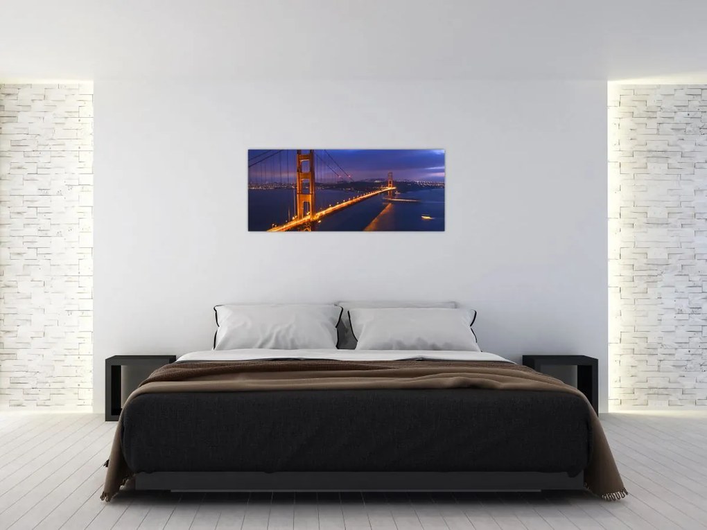 Kép - Golden Gate híd (120x50 cm)