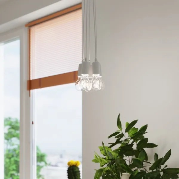 Csillár zsinóron DIEGO 5xE27/60W/230V