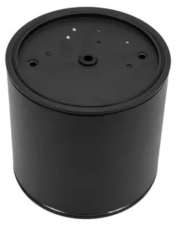 Fürdőszobai spotlámpa CHLOE AR111 1xGU10/12W/230V IP65 kerek fekete