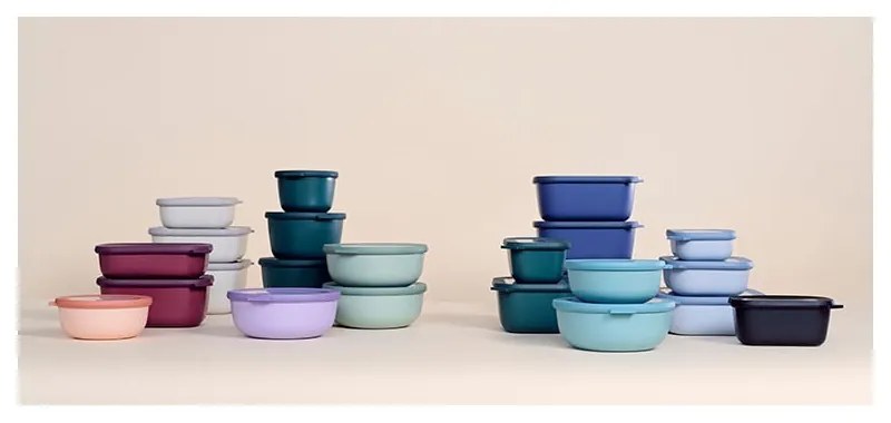 Élelmiszertartó doboz szett 3 db-os Vivid lilac – Mepal