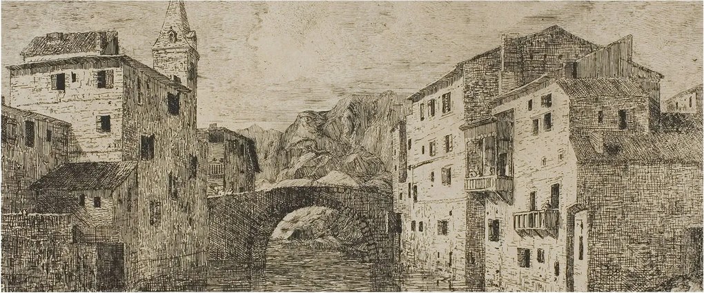 Fotótapéta Flizelin Fal a Hálószobába Városi panoráma 250x104 Ragasztó