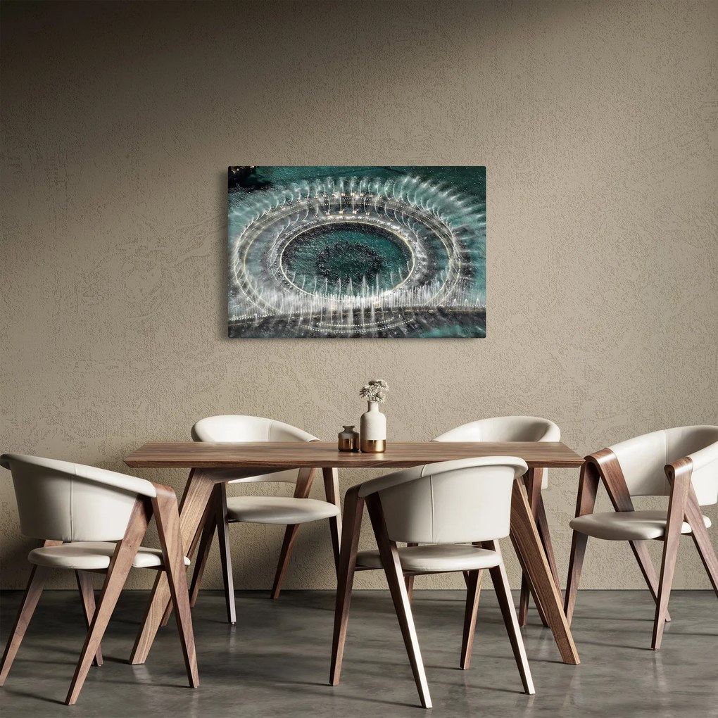 Szökőkút képe (90x60 cm)