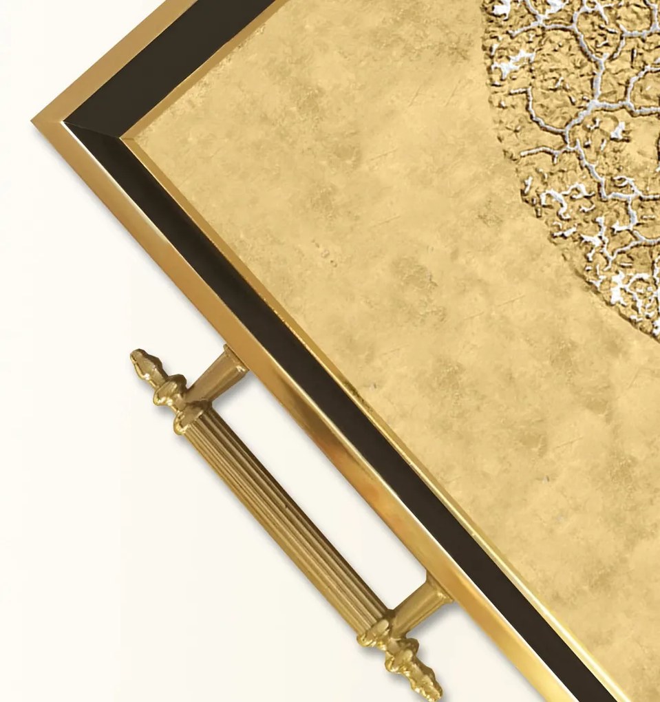 Üveg tálca, 38×24 cm – TPA9842