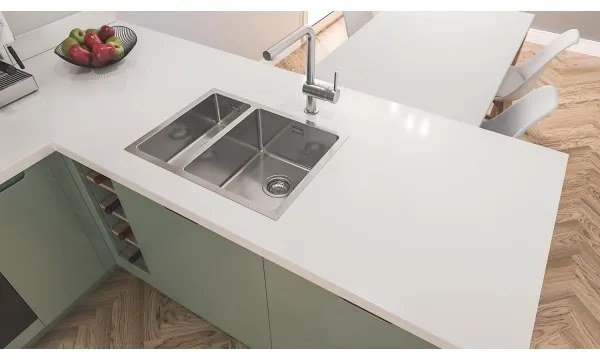 GROHE 31576SD1 - Konyhai mosogató K700U 595 × 450 mm rozsdamentes acél