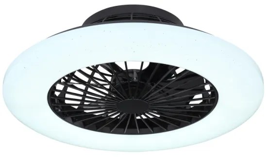 Globo 03628B - LED Dimmelhető mennyezeti lámpa ventilátorral LED/30W/230V + távirányító