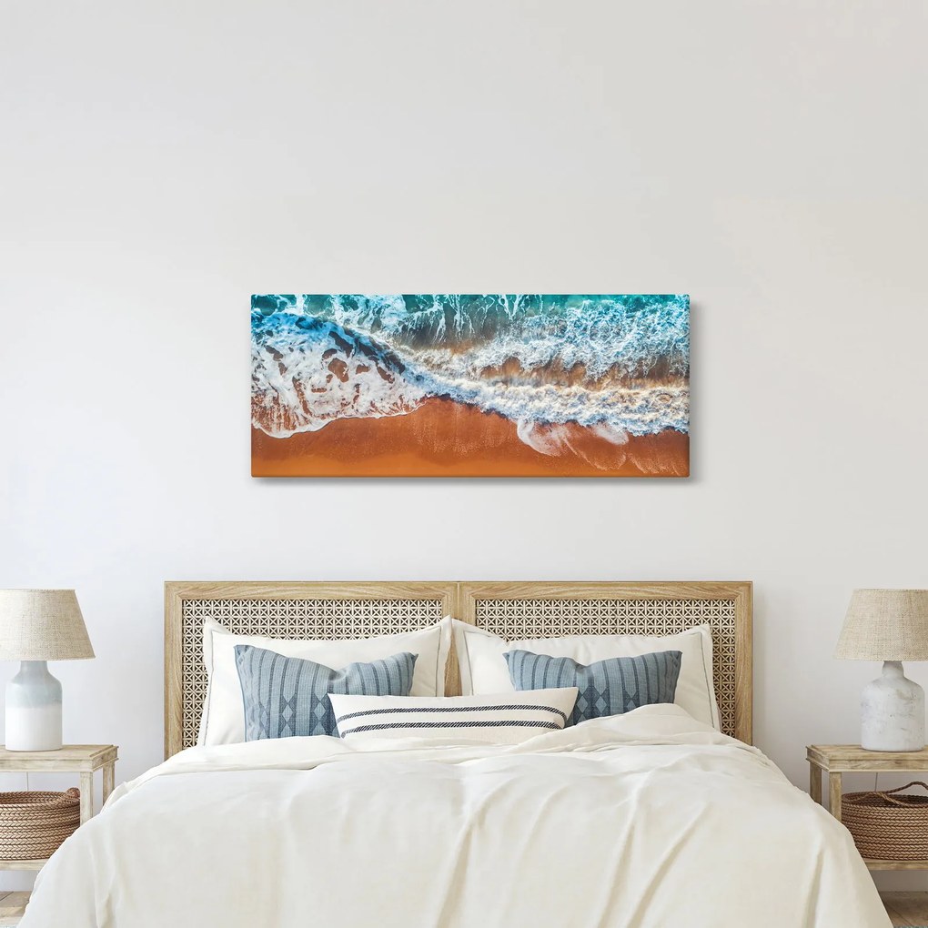 Tengerpart képe (120x50 cm)