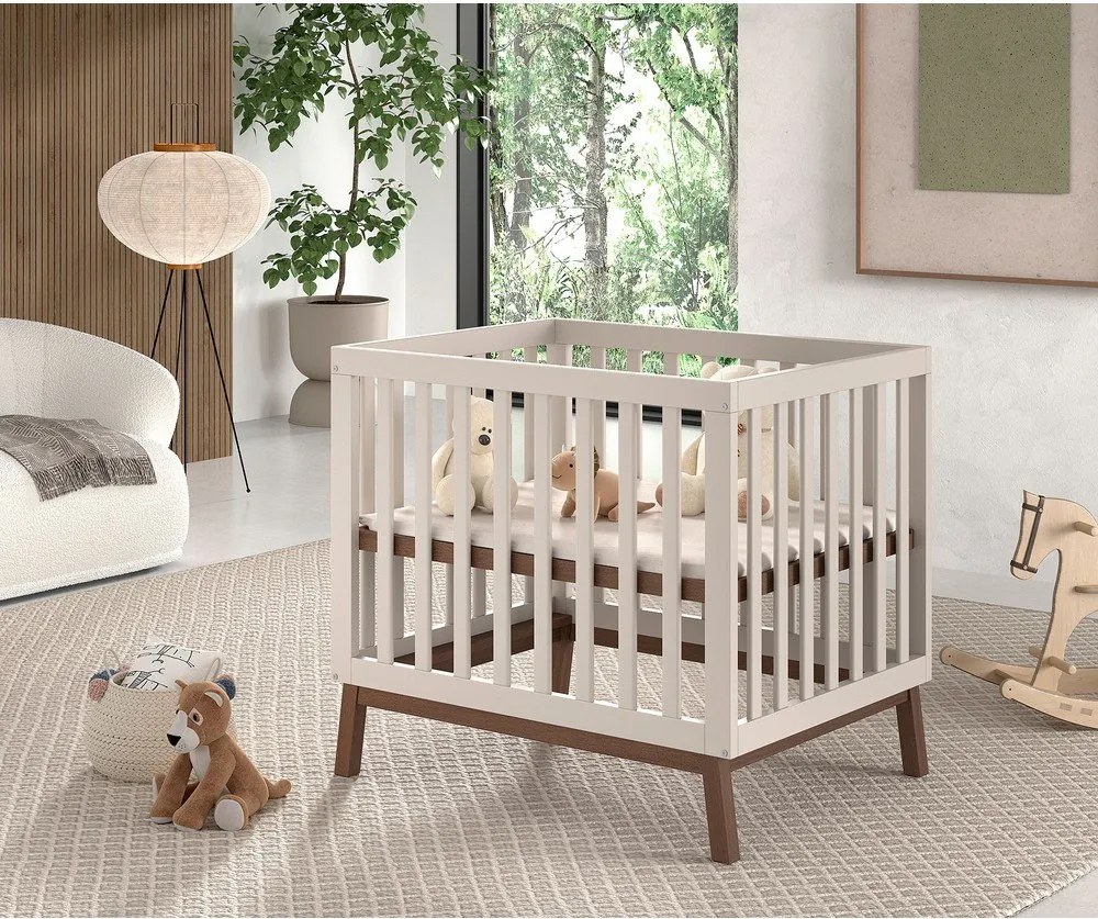 Bézs borovi fenyő járóka 95x75 cm Sezane – Vipack